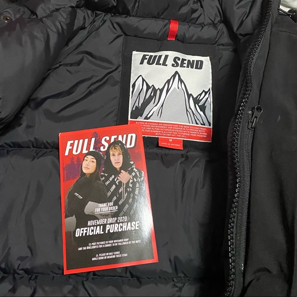 FULL SEND NELK winter coat- NWT - never worn - Picture 7 of 7